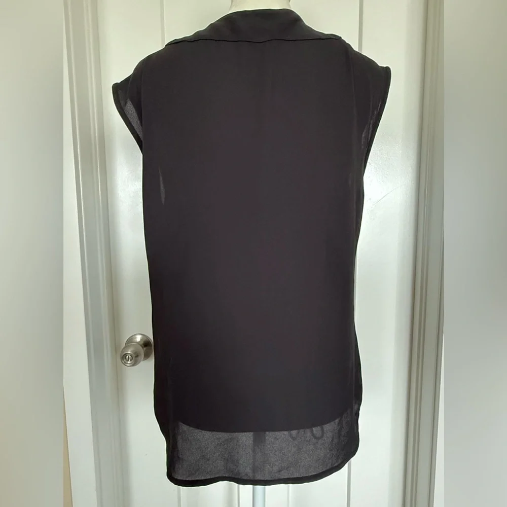 J J.Crew Black Sleeveless Tunic Top – XS